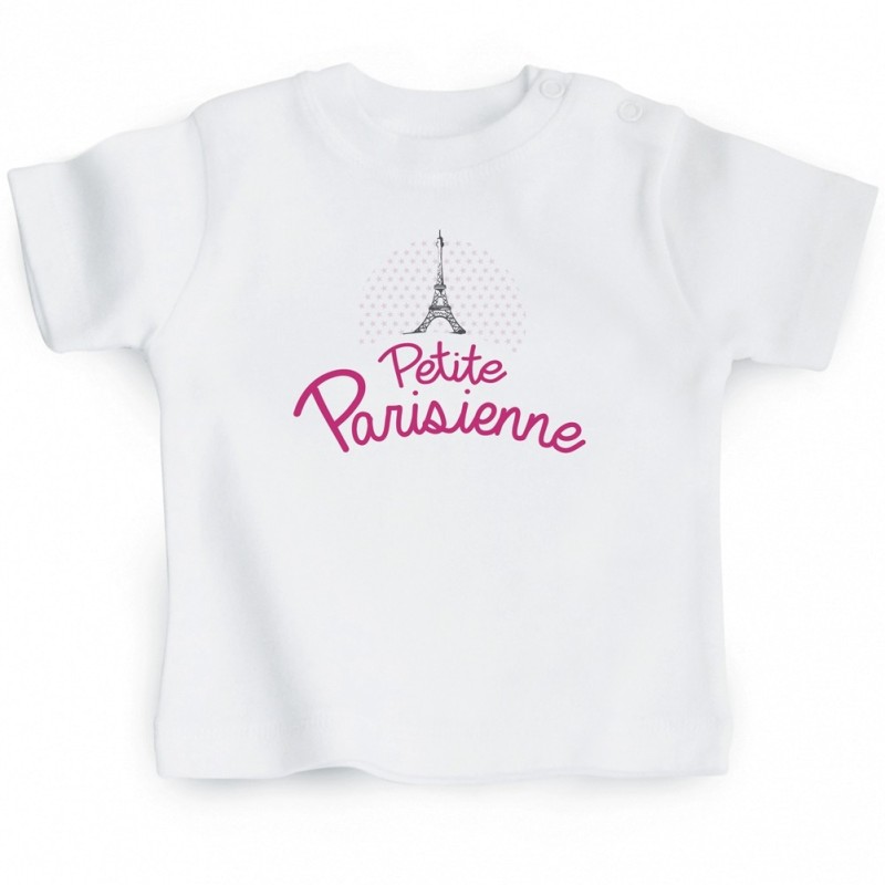 T shirt bébé Petite parisienne