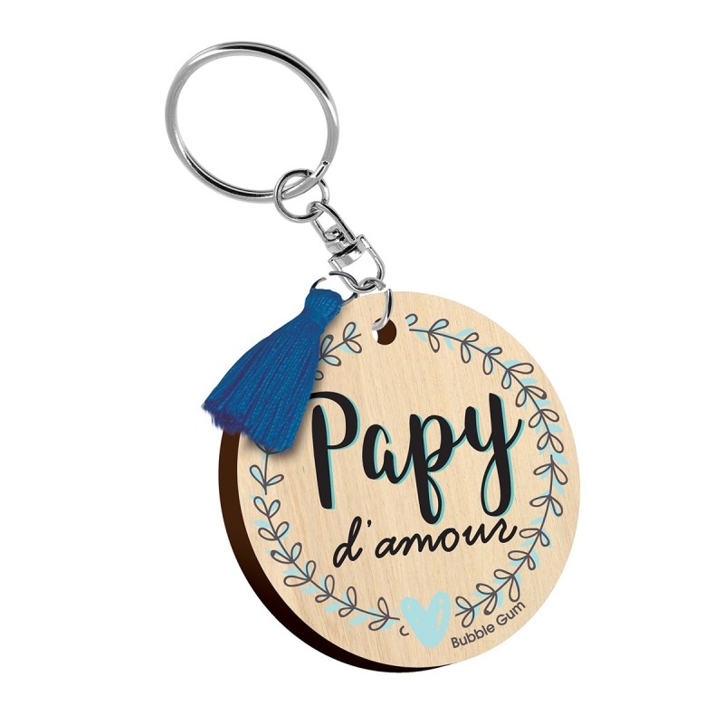 Porte clés imprimés - Papy d'amour