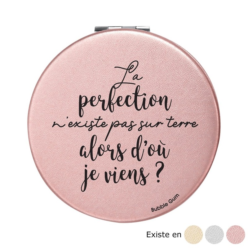 Miroir de poche - La perfection n'existe pas