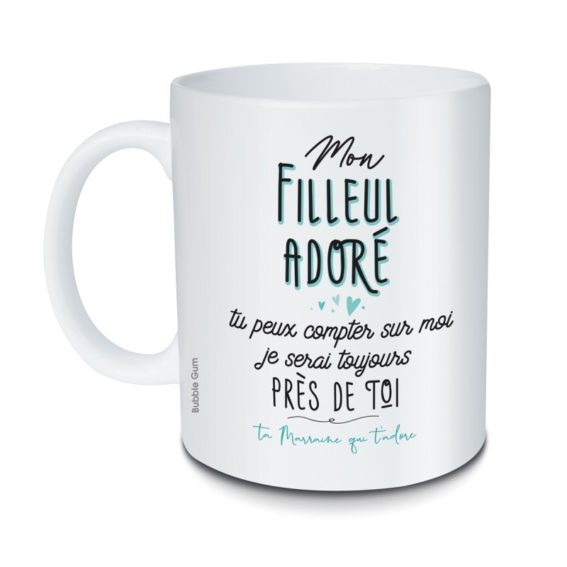 Mug Mon Filleul Ta Marraine Qui T Aime