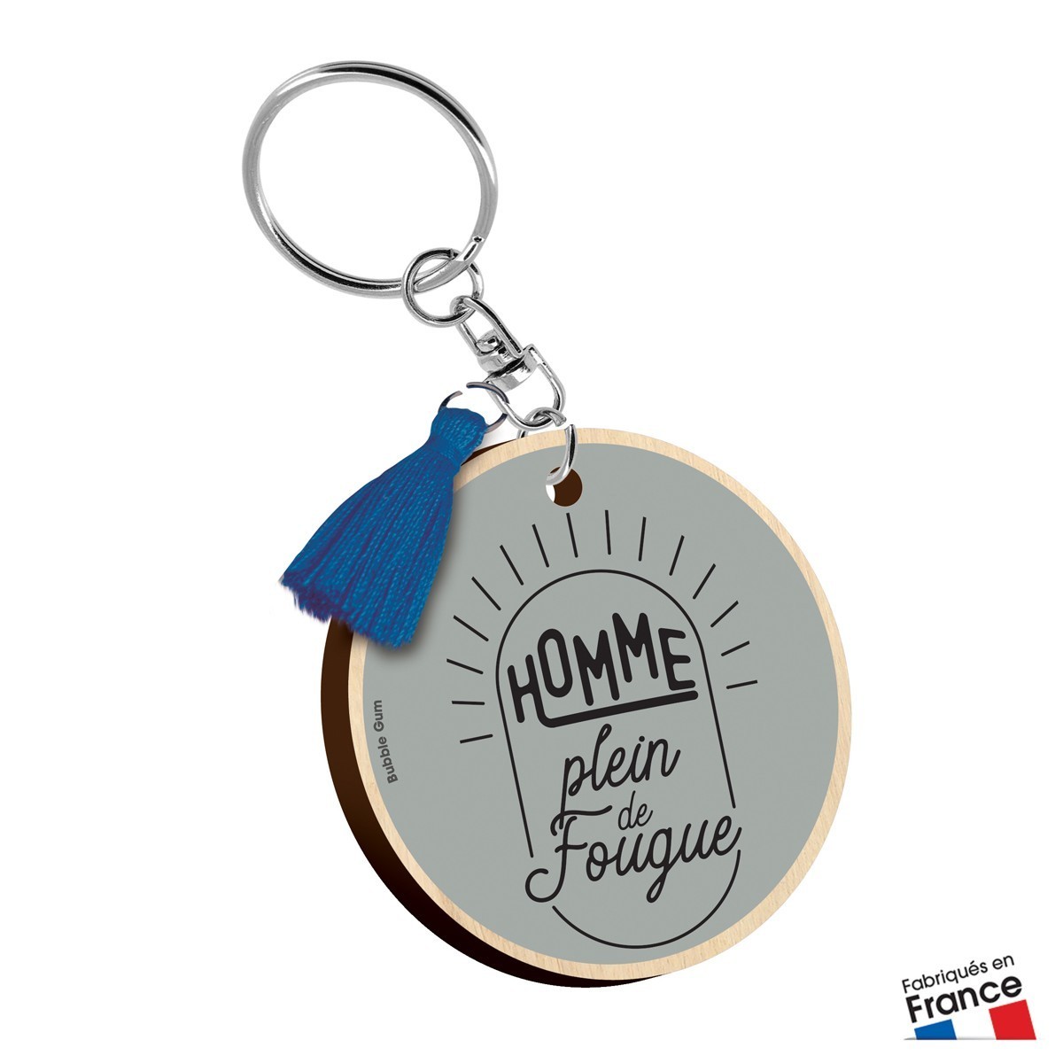 Porte Cles Imprimes Homme Plein De Fougue